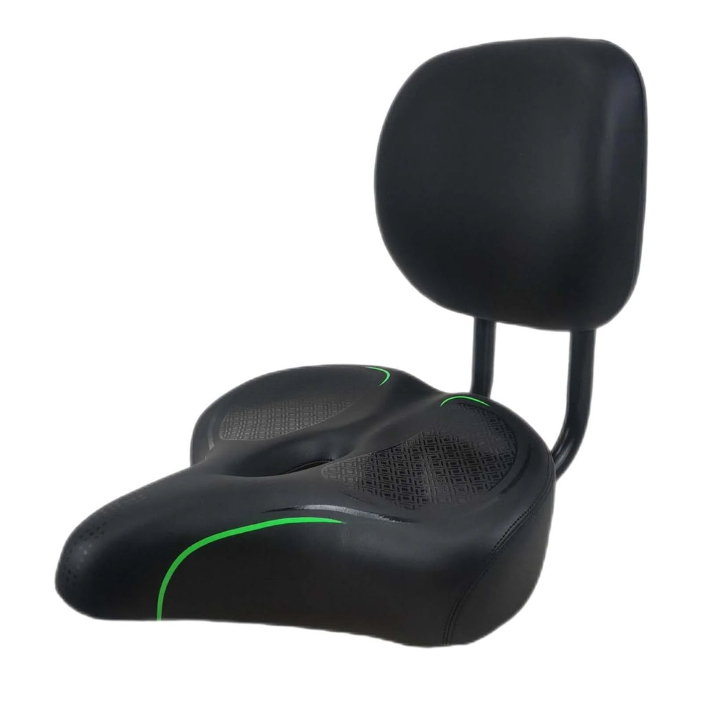 Green Bicycling Bike Seat with Backrest F61341