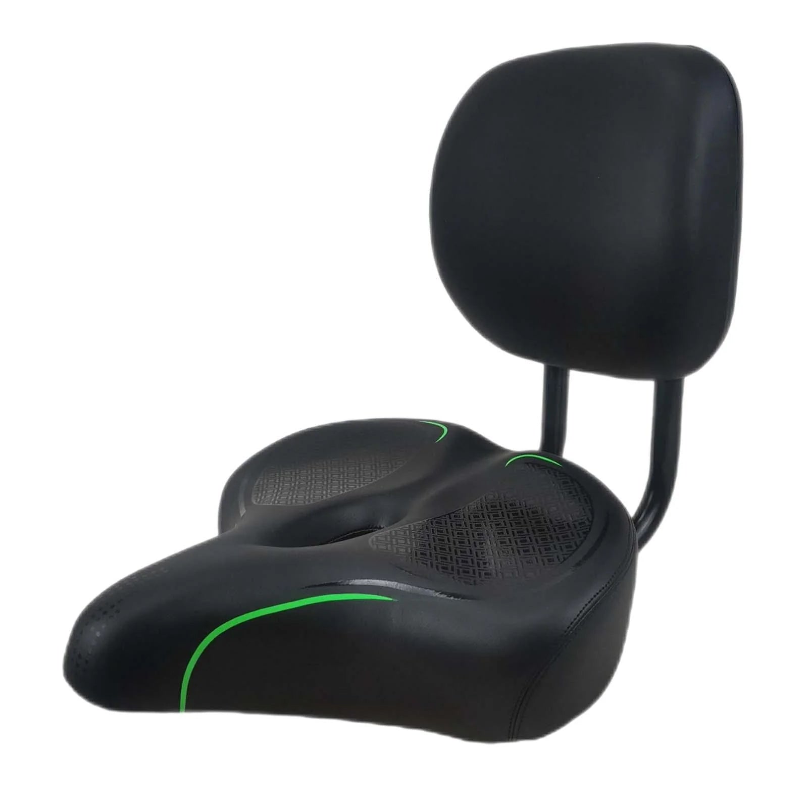 Green Bicycling Bike Seat with Backrest F61341
