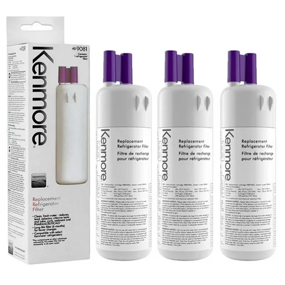 3 Pack Refrigerator Water Filter J46253