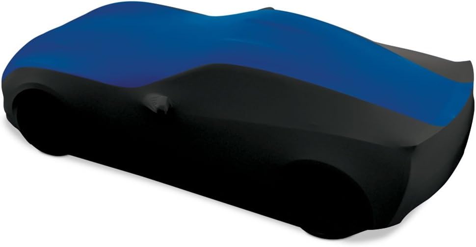 Red/Black Stretch Satin Indoor Car Cover M202014