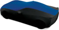 Red/Black Stretch Satin Indoor Car Cover M202014