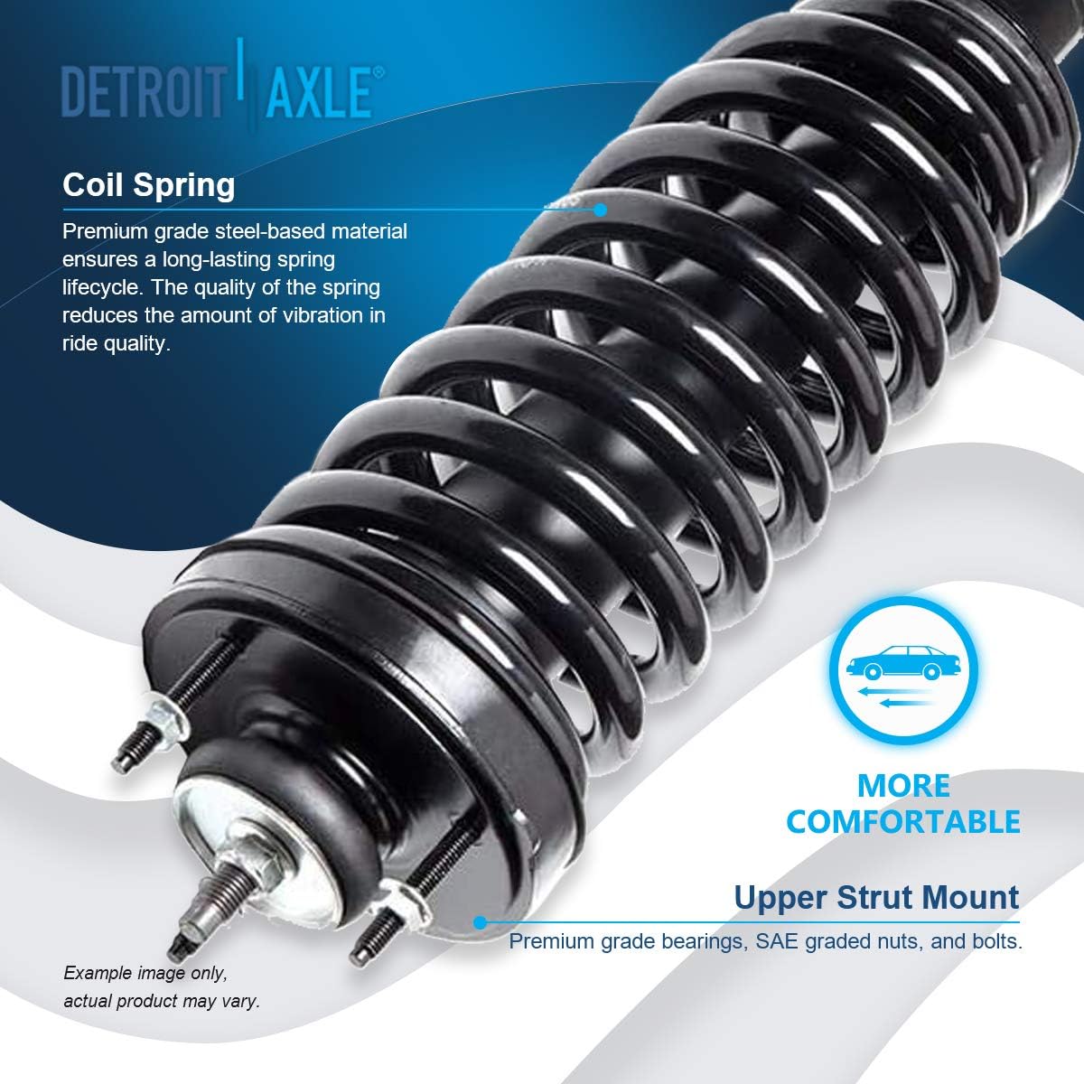 Front Struts with Spring Assembly 2pc Set K8648