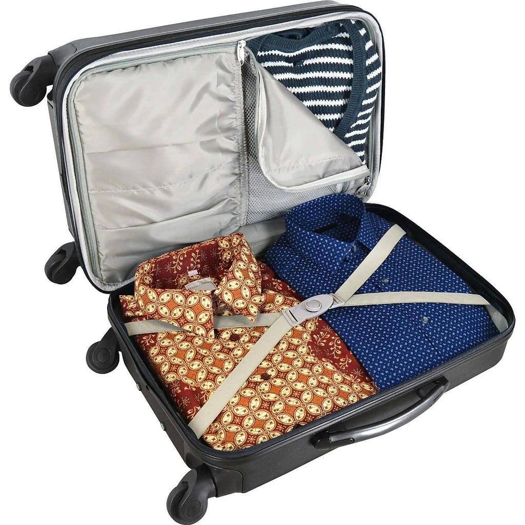Red Two-Tone Spinner Carry-On D20510