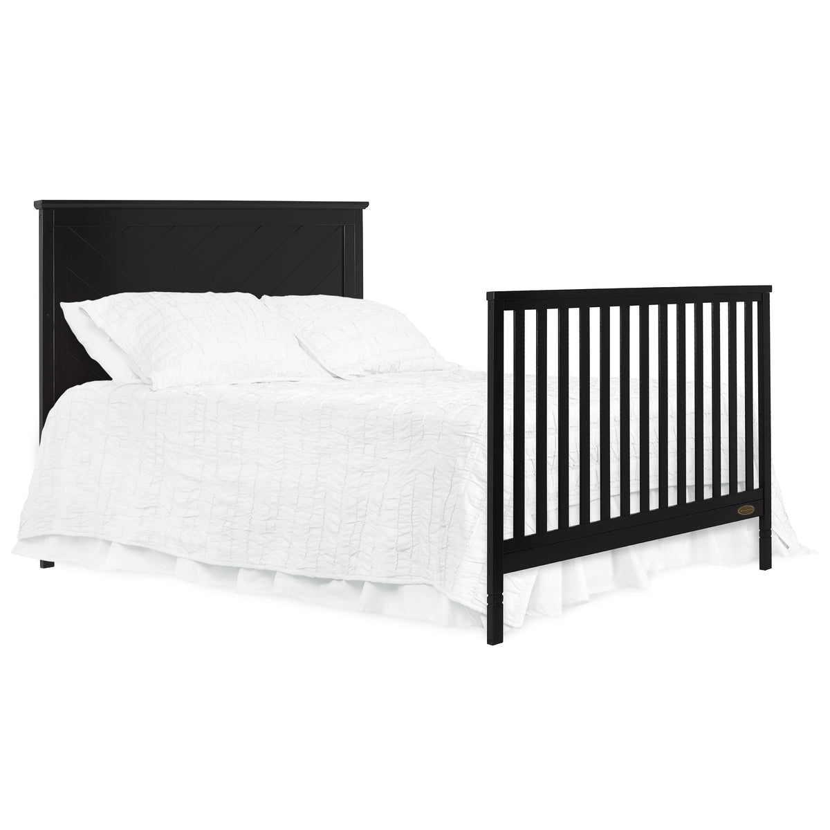 5 in 1 Convertible Crib Black P98400