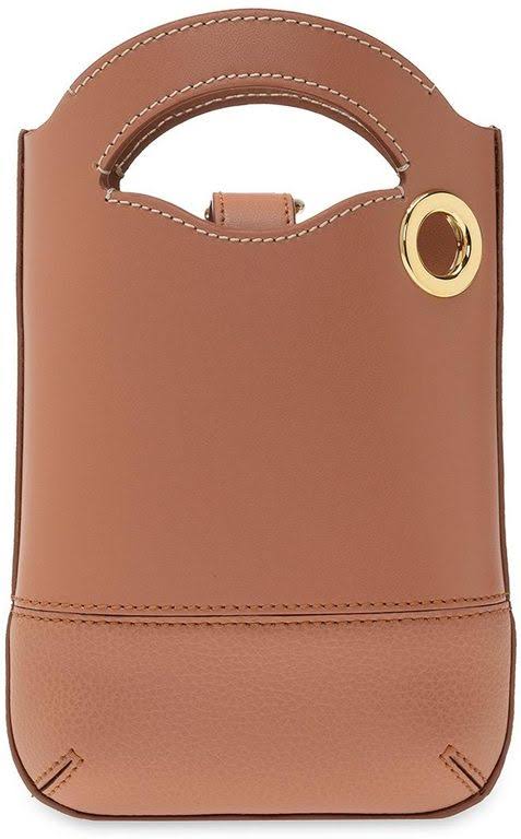 Mini Leather Crossbody Phone Pouch R825388