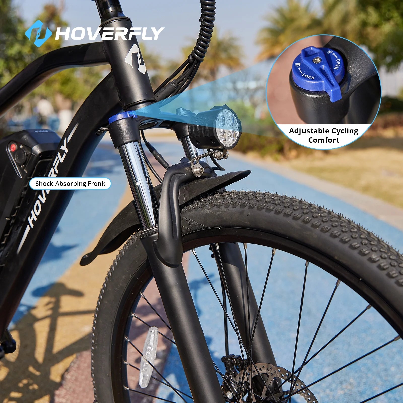 26" Electric Bike with Rechargeable Battery, Black B868877
