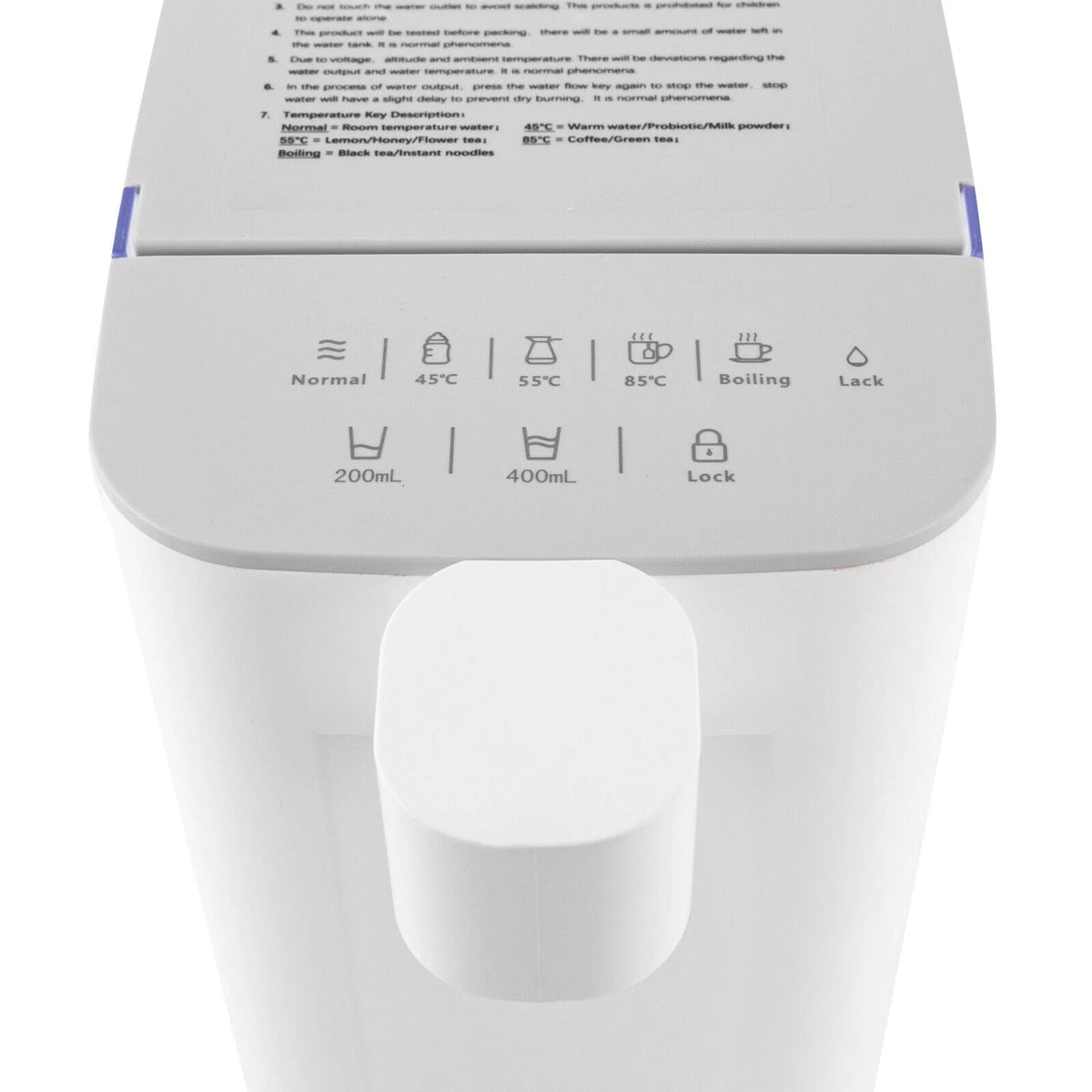 White Countertop Electric Kettle O22165