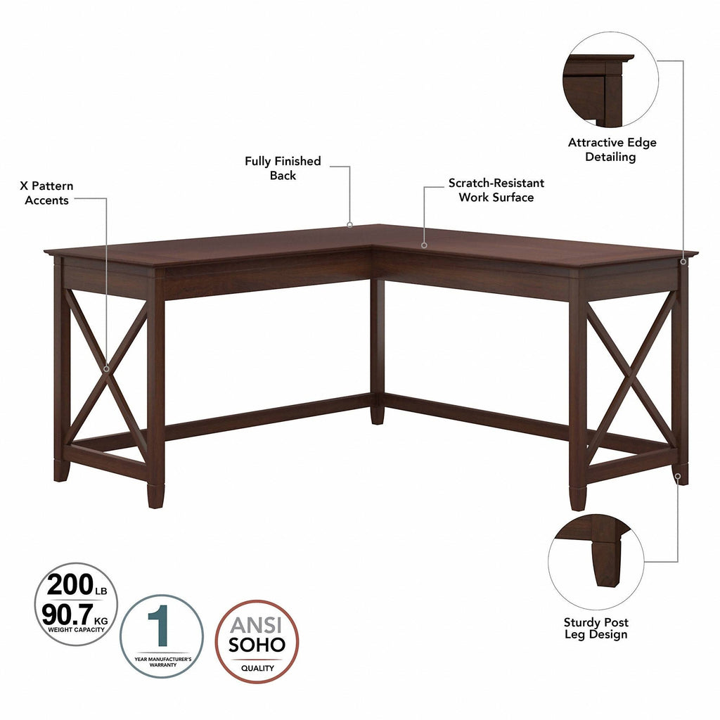 Dark Gray Hickory L Shaped Desk with Hutch and 2 Drawer Mobile File Cabinet R943