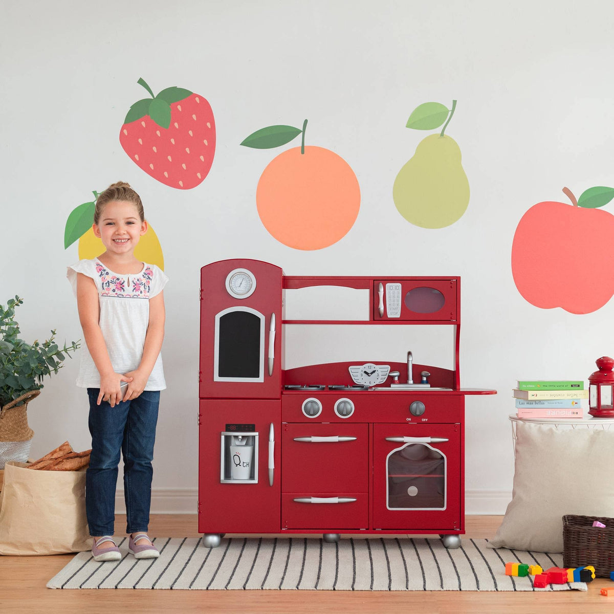 Red Play Kitchen (1 Piece) T9833