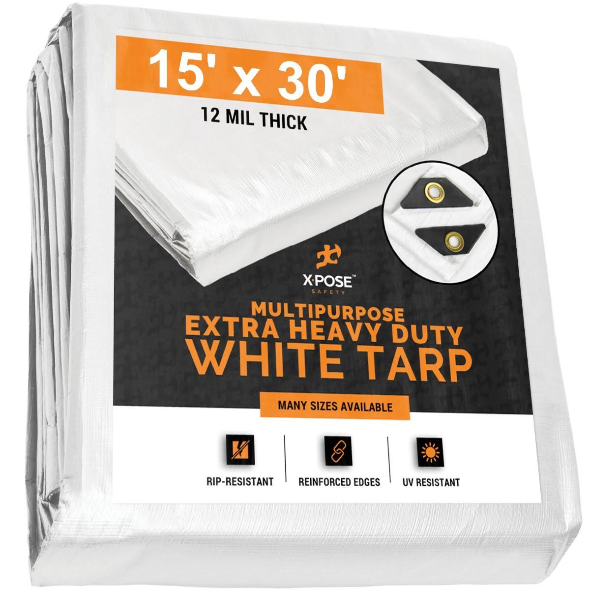 White Tarps 15 x 30 E275
