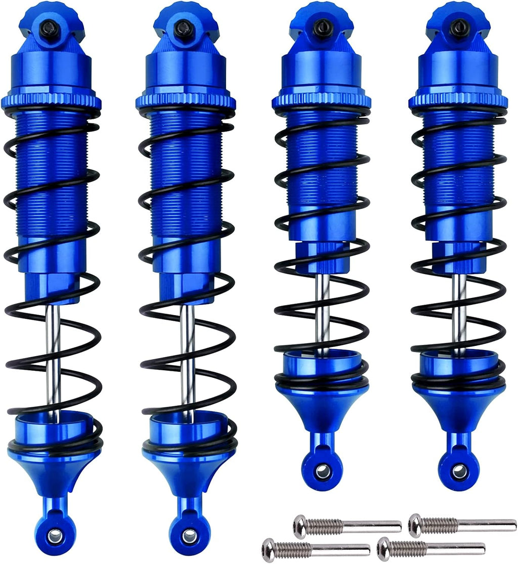 Aluminum Shocks Absorbers Assembled All Metal Set of 4 Green J905058
