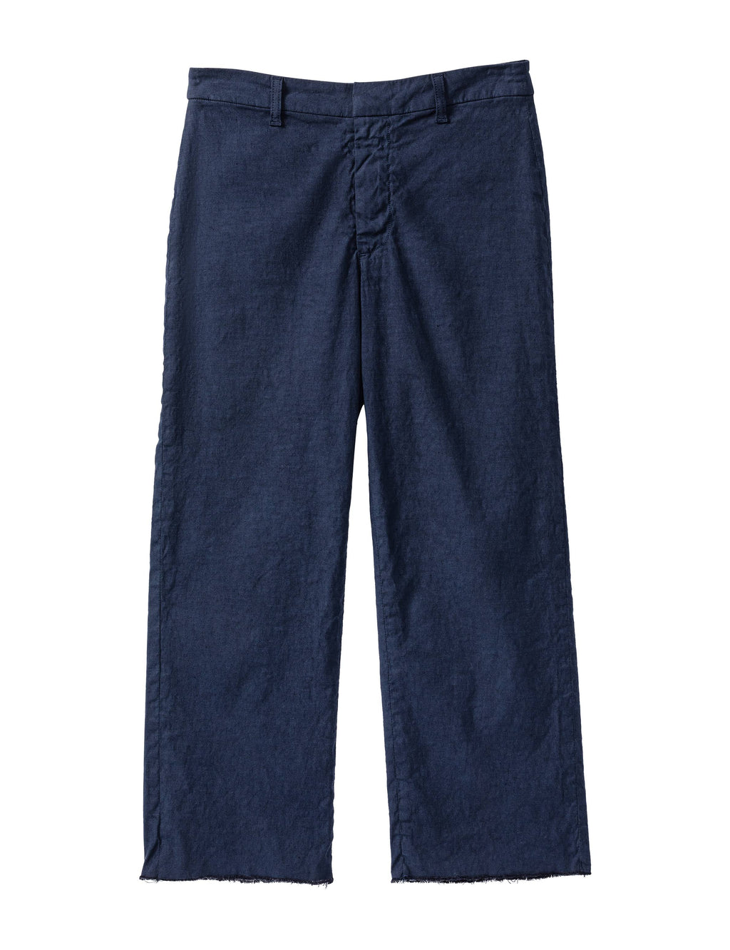 Navy Blue Italian Performance Linen 2 W87224