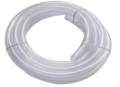 Clear Non-Absorbing PVC Tubing, Inner Diameter 1-1/4 inch, Outer Diameter 1-5/8 inch, 10 ft J627