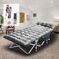 Folding Camping Cot with Mattress and Carry Bag A19949