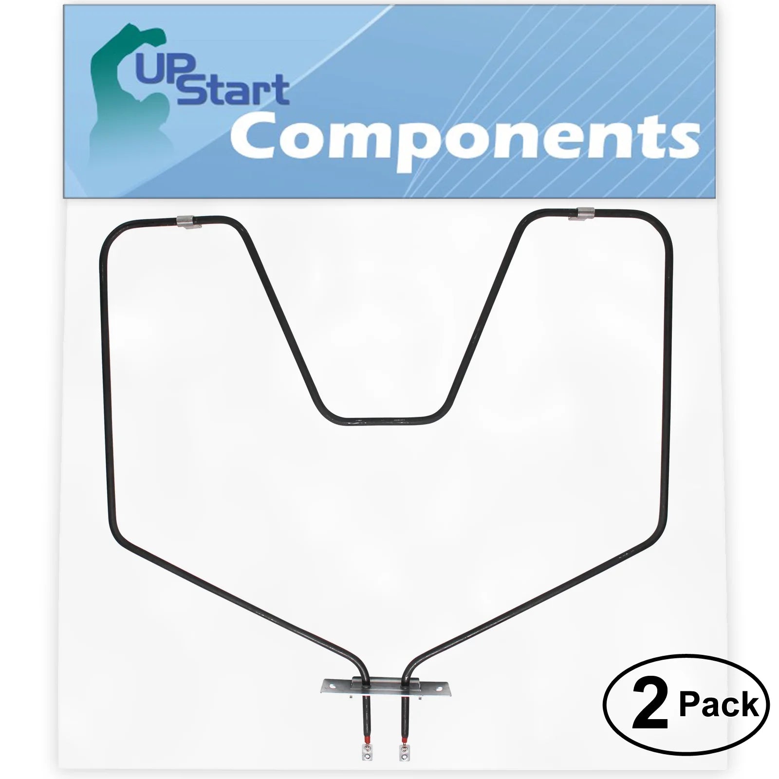 2-Pack Replacement Bake Element for General Electric Oven Heating Element I60211