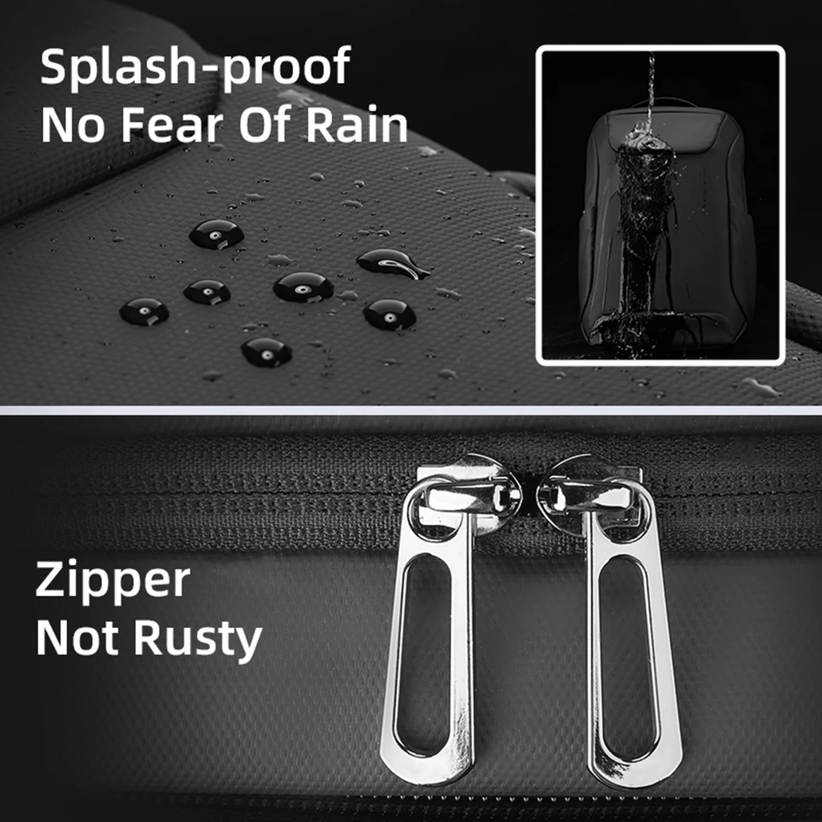 Waterproof Multi Function Backpack with Laptop Interlayer K13517