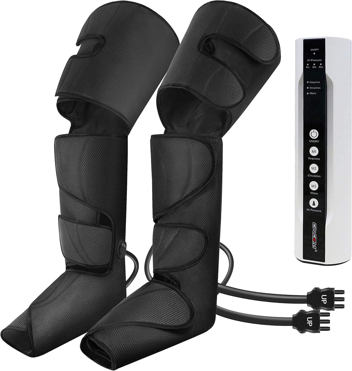 Air Compression Leg Massager with 2 Extensions J134