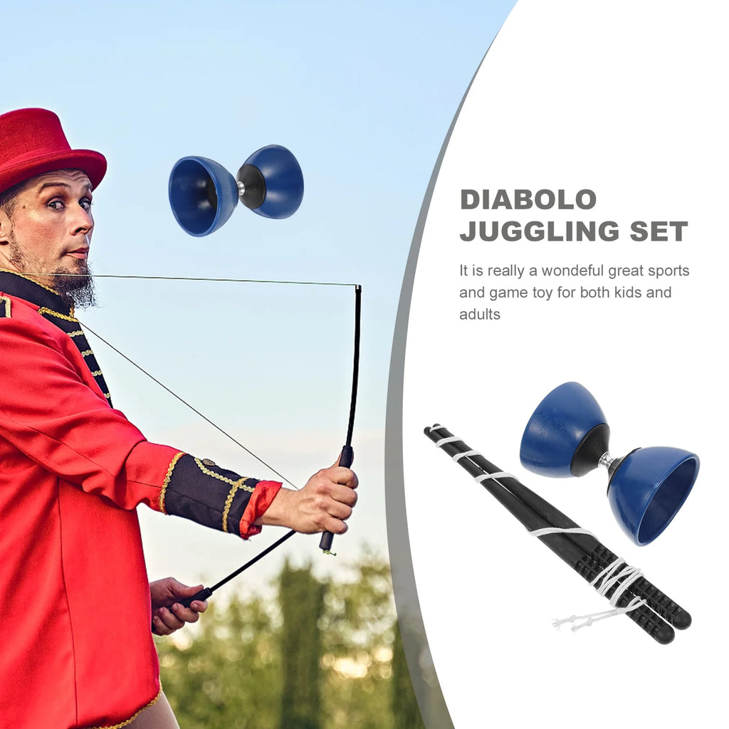 Chinese Yo-Yos Diabolo Juggling Toy with Hand Sticks D593915