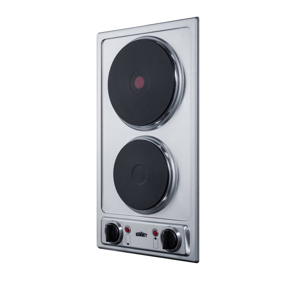 2 Burner Electric Cooktop Stainless Steel K167034