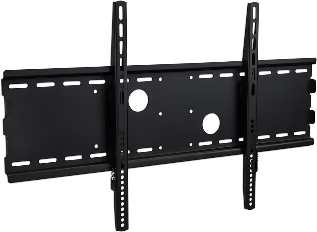 Low Profile Fixed TV Wall Mount, Heavy-Duty Flush Flat Screen Bracket, Universal VESA Up to 750x400 mm, 165 Lb Capacity, Pack of 2 D77792