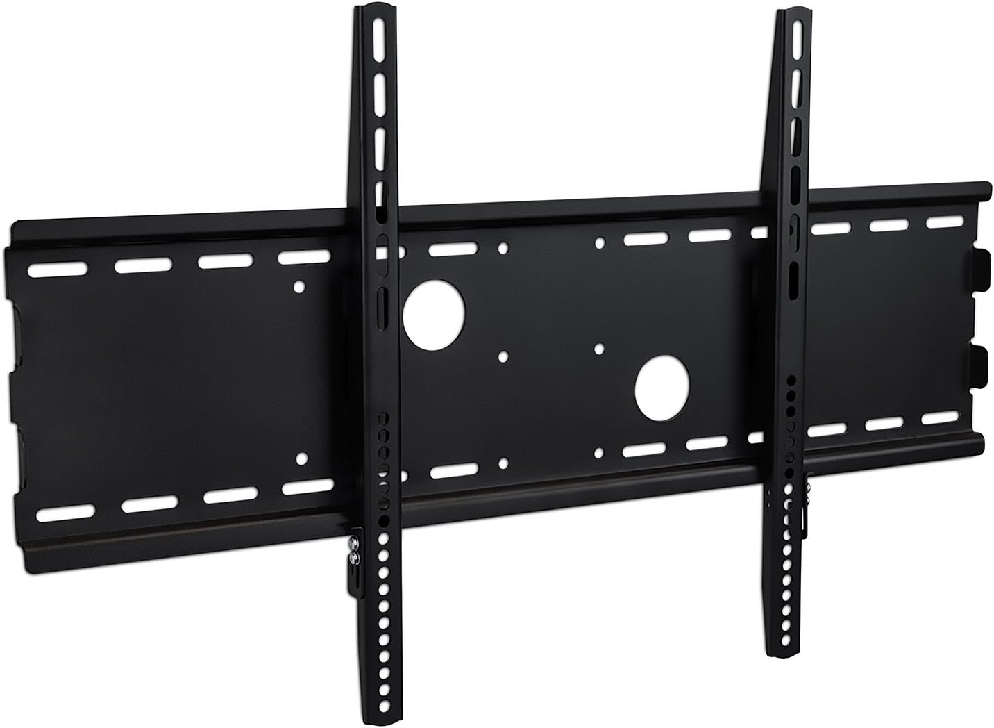 Low Profile Fixed TV Wall Mount, Heavy-Duty Flush Flat Screen Bracket, Universal VESA Up to 750x400 mm, 165 Lb Capacity, Pack of 2 D77792