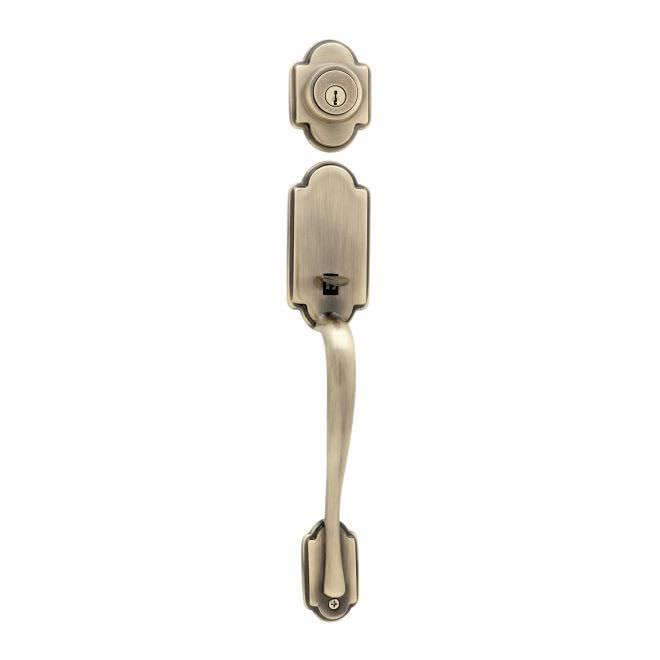 Satin Nickel Single Cylinder Handleset U779490