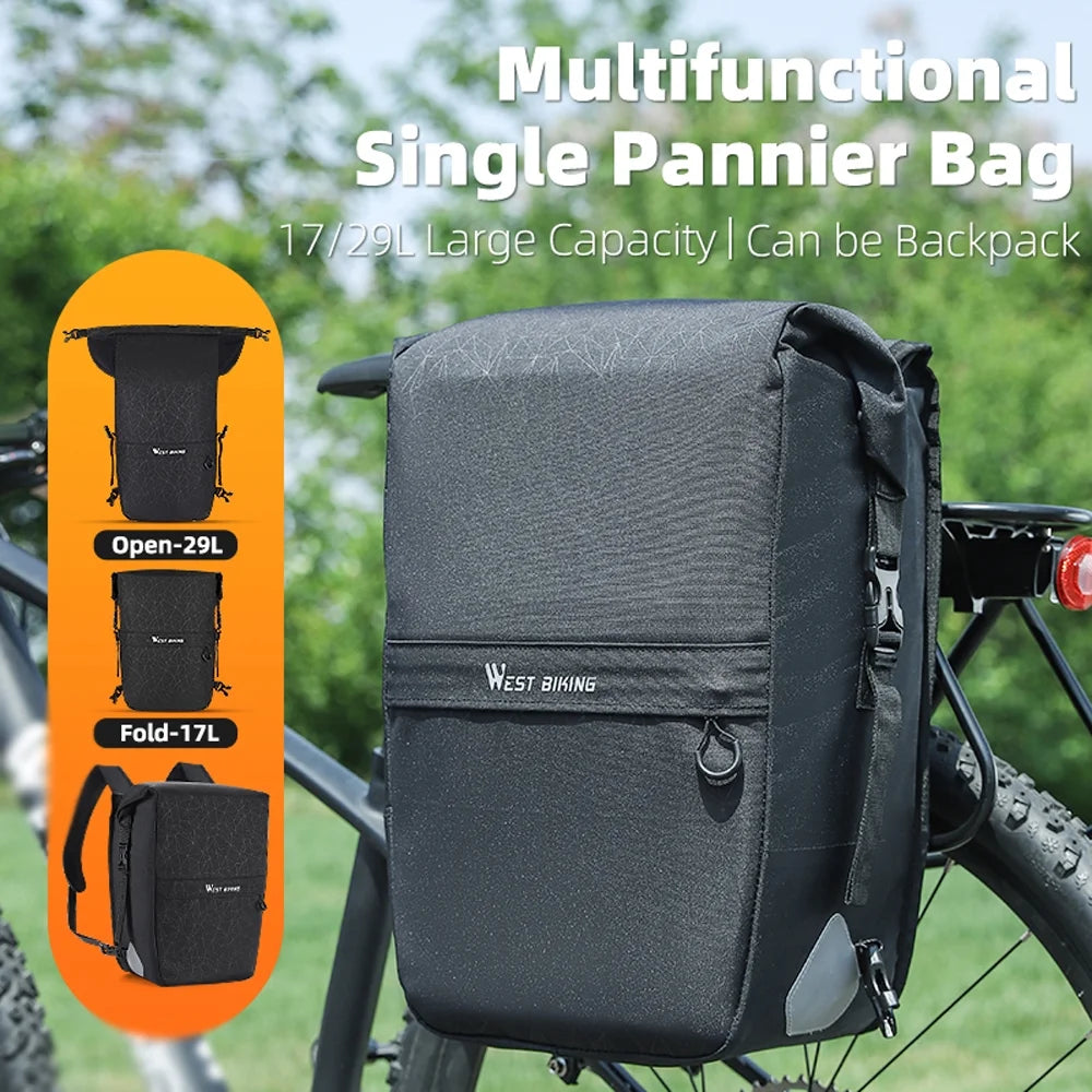 Expandable Bike Rear Storage Bag K50615
