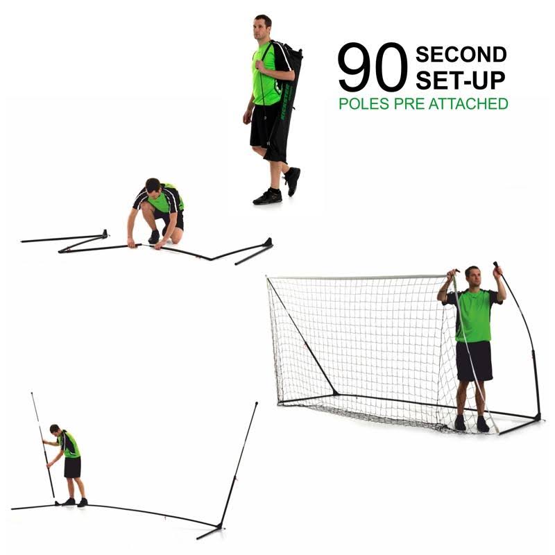 Black Ultra Portable Soccer Goal W584849