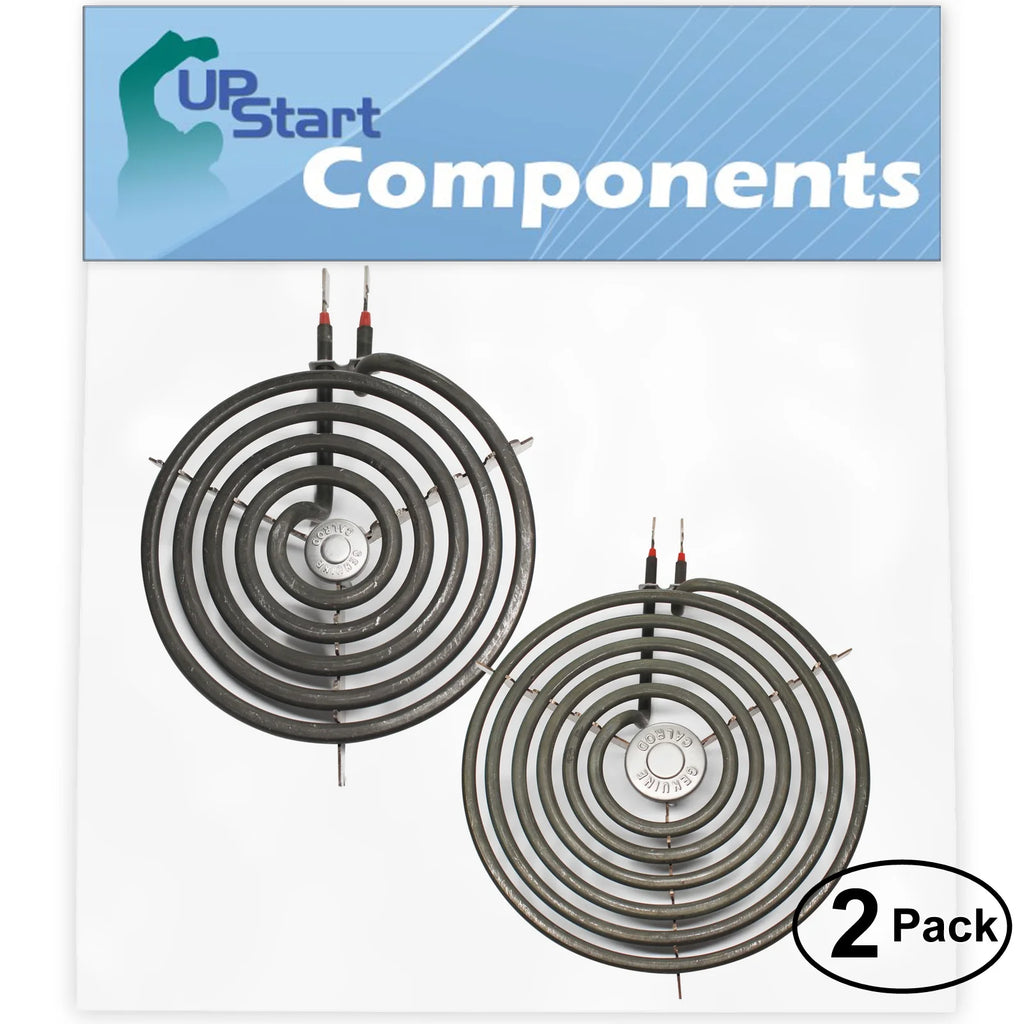 2-Pack 8 inch 6 Turns & 6 inch 5 Turns Surface Burner Elements N84413