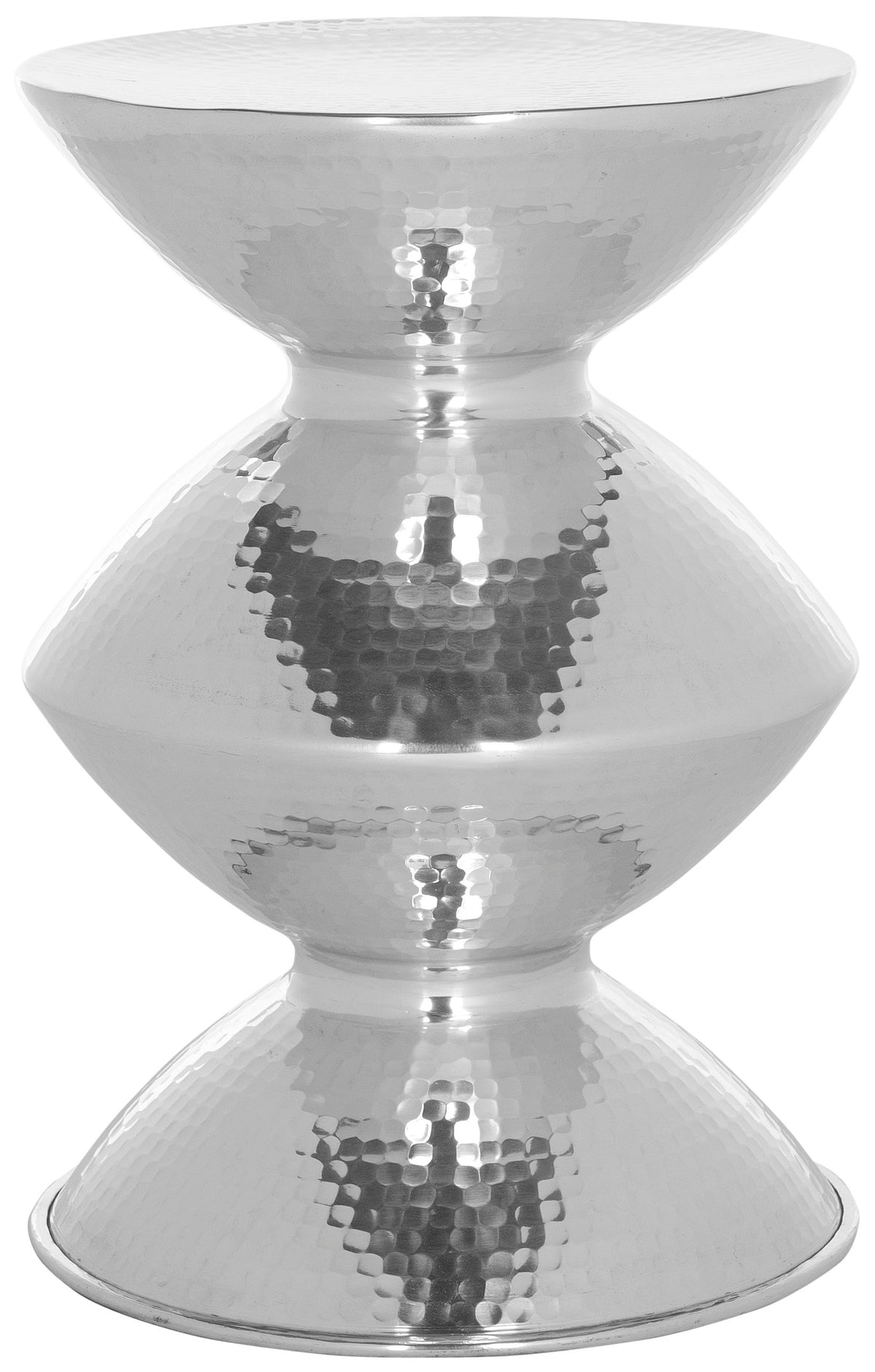 Silver Metal Table Stool O1322