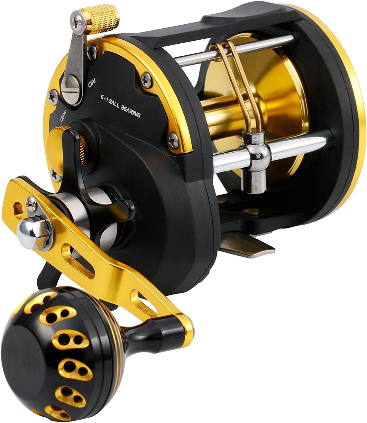 Pack of 2 Saltwater Level Wind Trolling Reels Q664