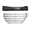 0 Degree Offset Extra Long Box End Wrench Set, Metric, 8-19 mm, 12 Sizes, 6-Piece T1555