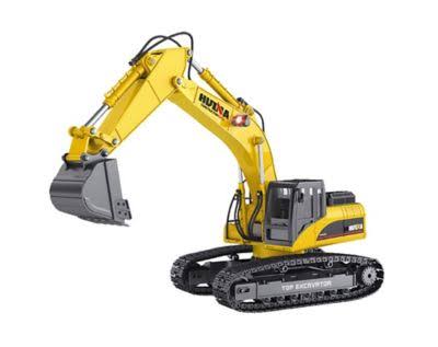1:14-scale 23 Channel 2.4 GHz Remote Controlled Excavator Yellow E659