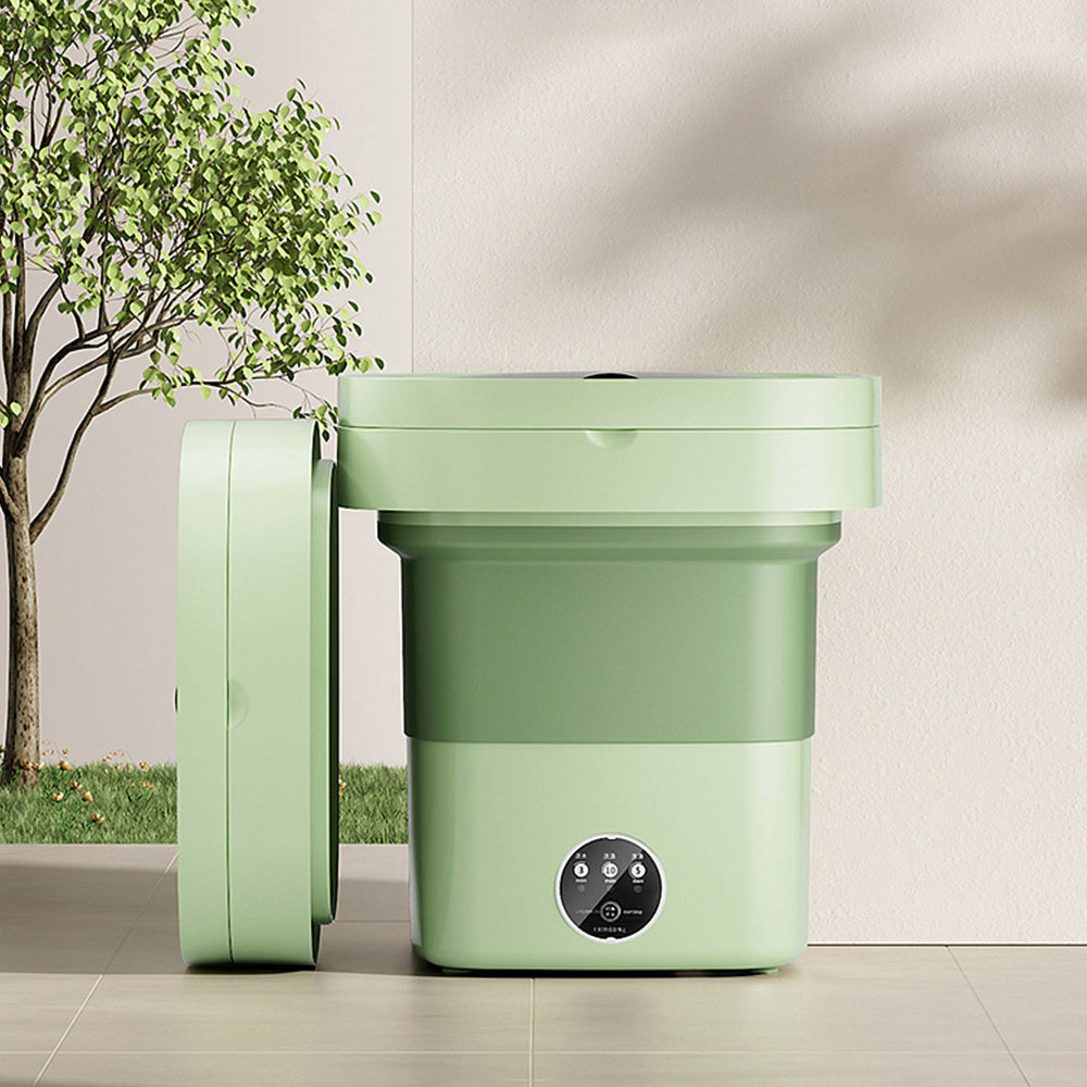 Portable Washing Machine with UV Sterilization Foldable Dryer with Drain Hose P744