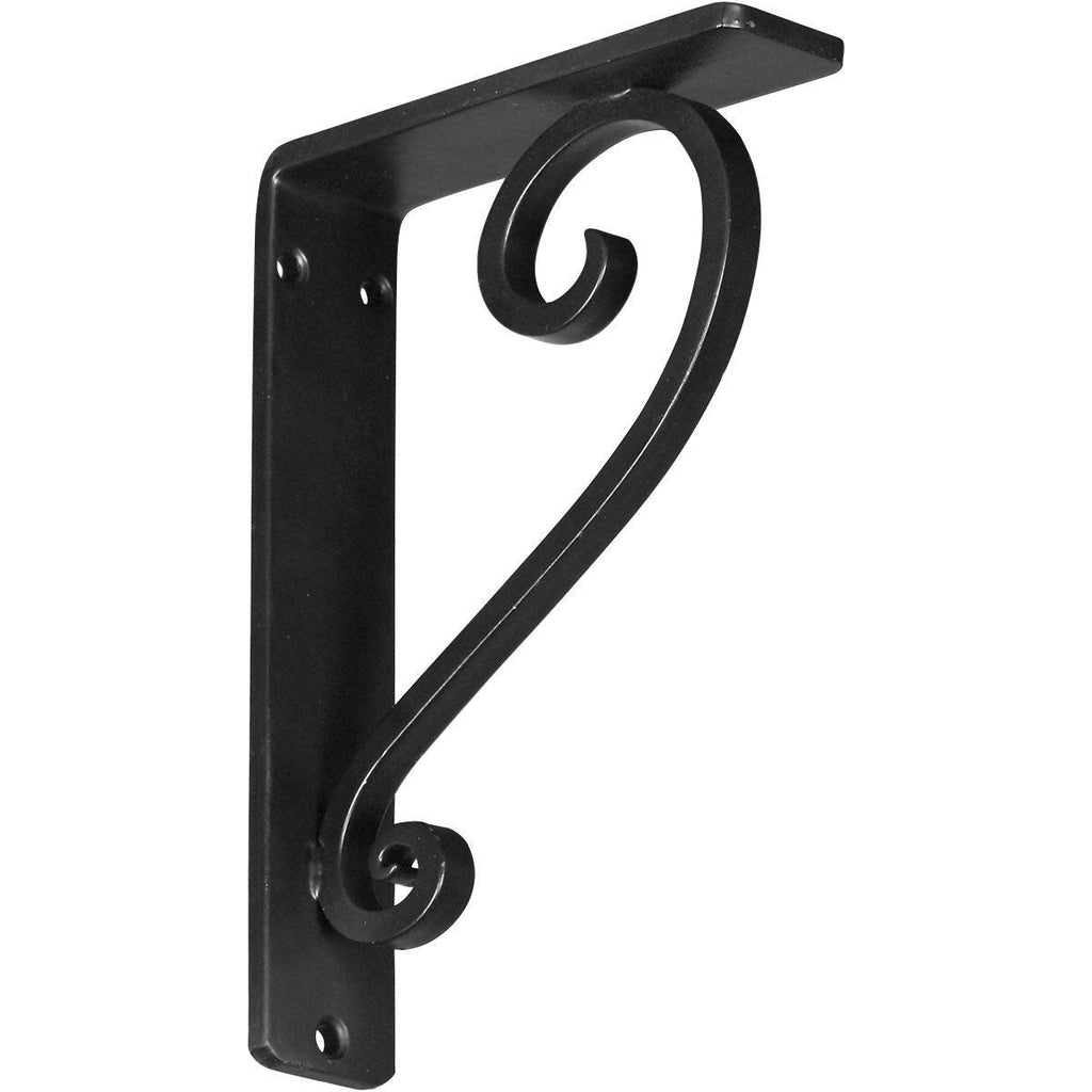 Wrought Iron Bracket Antiqued Copper T73463