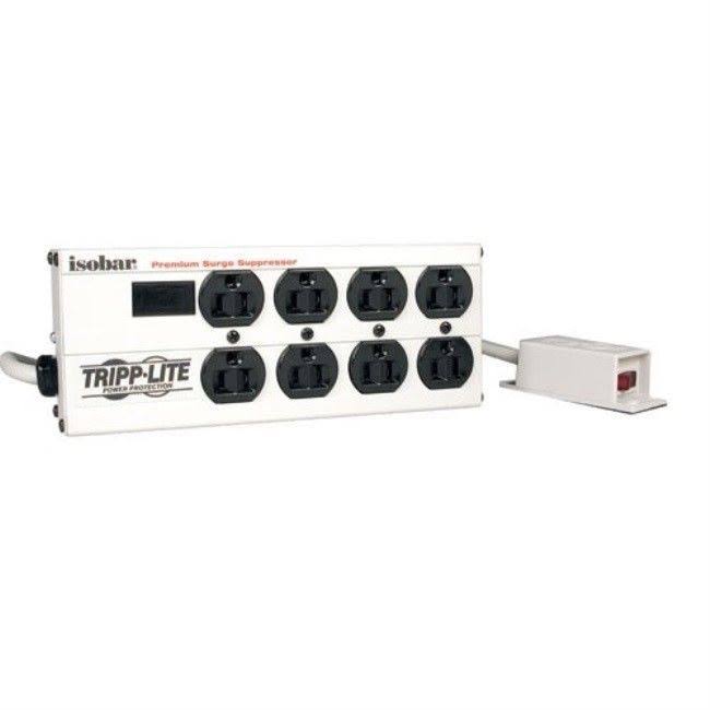 8 Outlet Surge Protector Power Strip with Remote Switch 12ft Cord K369984