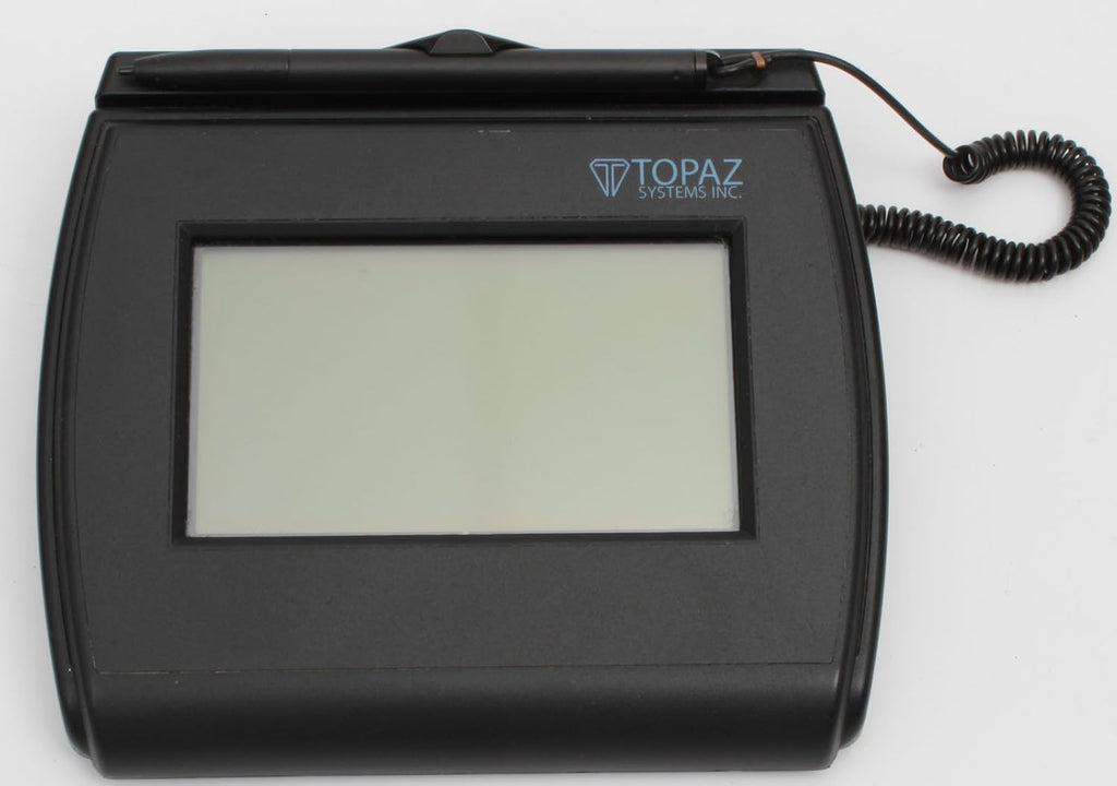 Backlit 4x3 LCD Signature Capture Pad Dual Serial/USB Y5975