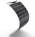 100W 12V Monocrystalline Flexible Solar Panel with 9 busbars Solar Cell Q496
