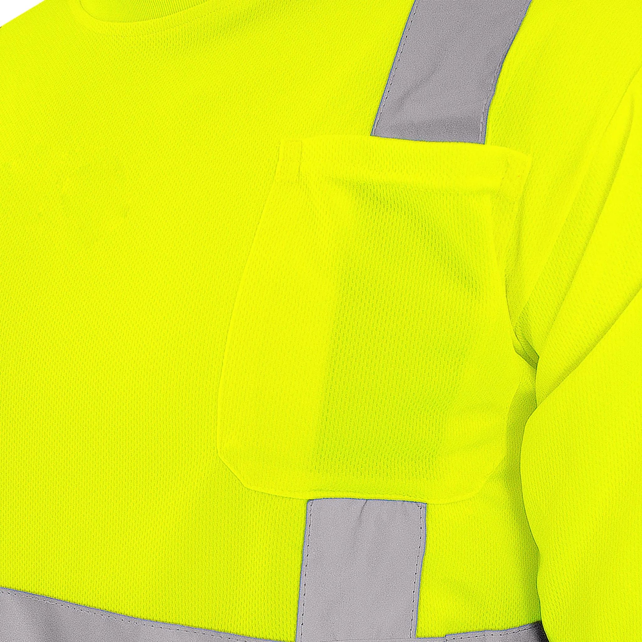 5-Pack Hi-Vis Short-Sleeve Work Safety T-Shirt U128444