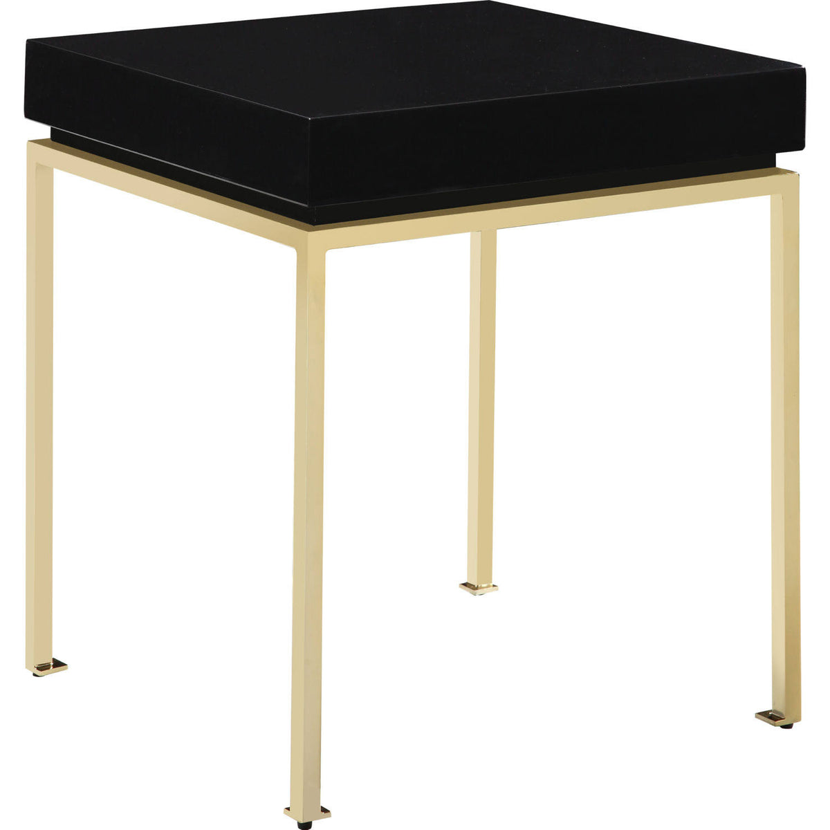 Black Cannes Side Table Q71447