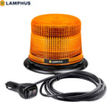 5" 12W White LED Strobe Warning Beacon Light, Pack of 2 B1141