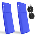 Blue 2-Pack 24-Inch Waterproof PVC Boat Fender with Storage Bag I587