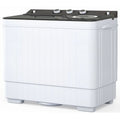 Semi-automatic Twin Tub Washing Machine, 26Lbs, White & Grey K77476