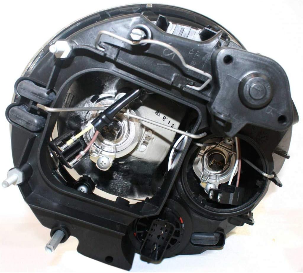 Passenger Side Headlight Assembly with Bulbs U460