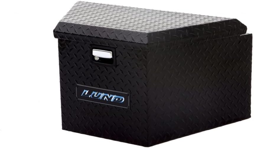 Black Aluminum Trailer Tongue Storage Box X330518
