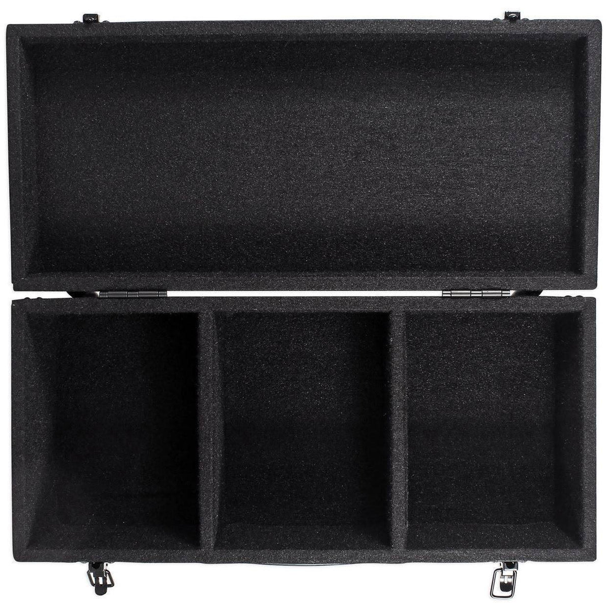 3-Row Carpeted Storage DJ Case for 45 RPM Vinyl Records L391342