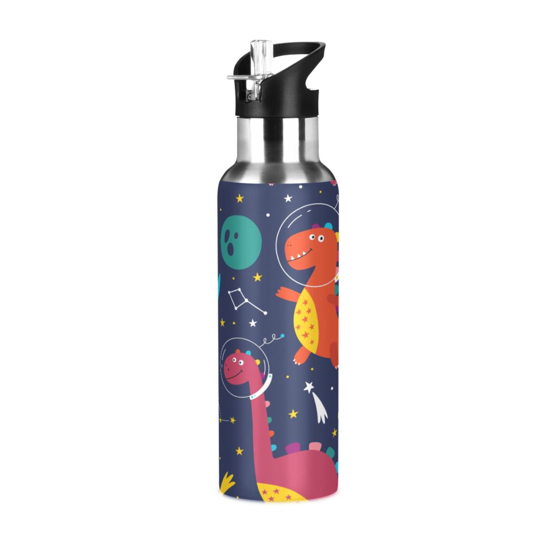 Stainless Steel Insulated Water Bottle with Straw Lid I198