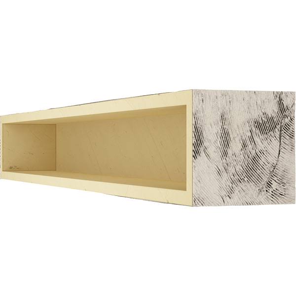 Knotty Pine Faux Wood Fireplace Mantel E532268