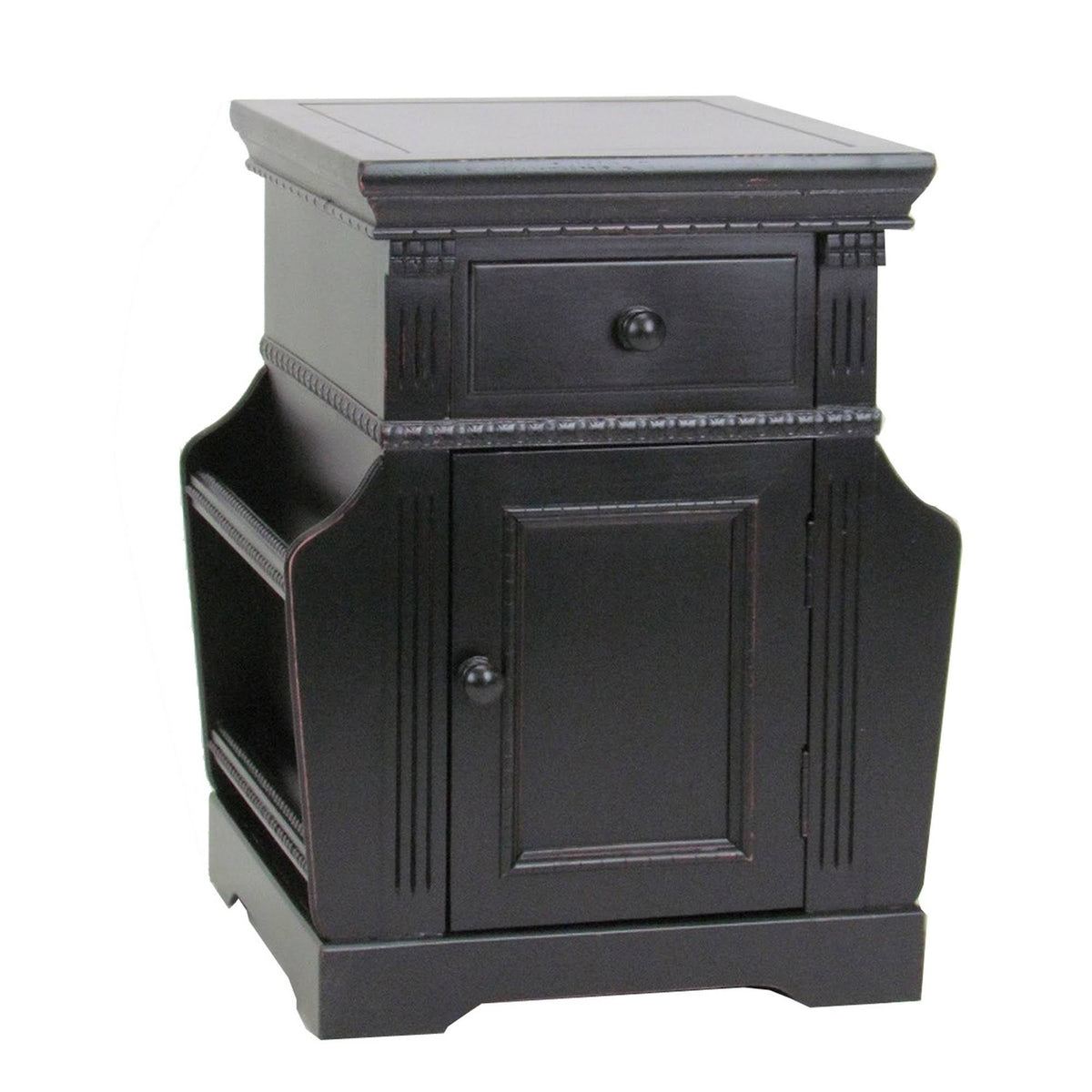 Black Magazine Cabinet B156207