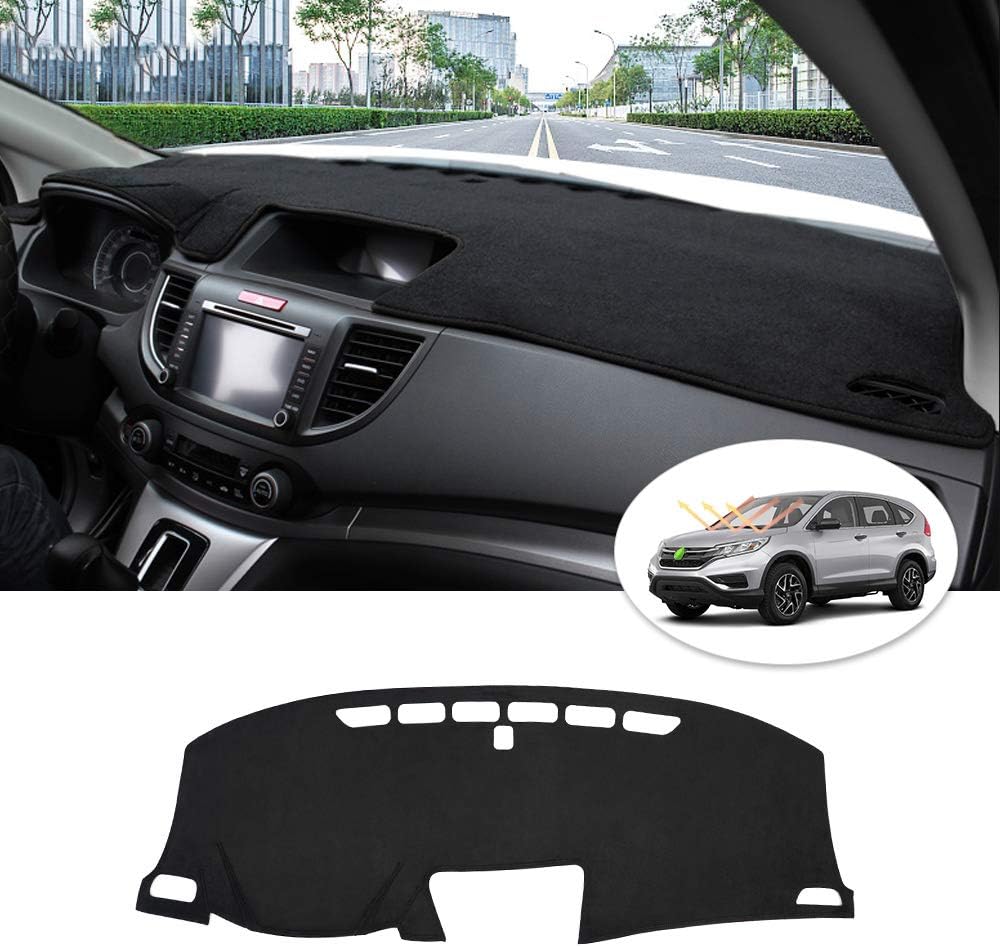 Flannel Dashboard Cover Nonslip Dash Mat Protector Y55586